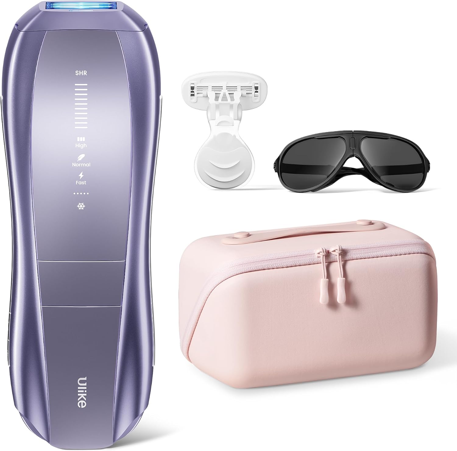 Laser Hair Removal Air 10 Deluxe Version IPL for for Women and Men with Ice-Cooling Technology, Nealy Painless and Permanent Hair Reduction